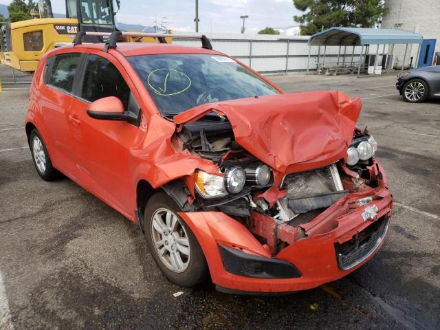 CHEVROLET SONIC LT 2012 with VIN 1G1JD6SB7C4174986 - Photo from auction