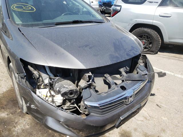 Photo 9 from auction – 2012 HONDA CIVIC HF with VIN 2HGFB2F65CH519493