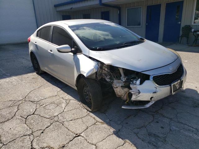 KIA FORTE LX 2014 with VIN KNAFK4A6XE5125495 - Photo from auction