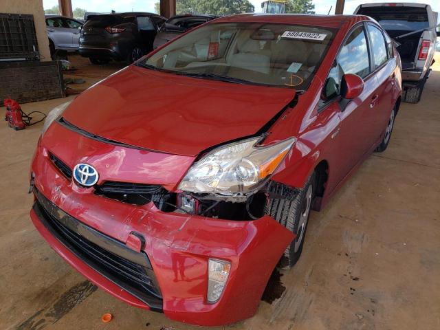 Photo 2 from auction – 2012 TOYOTA PRIUS with VIN JTDKN3DU1C1594508
