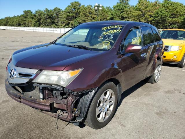 Photo 2 from auction – 2009 ACURA MDX TECHNO with VIN 2HNYD28689H503905