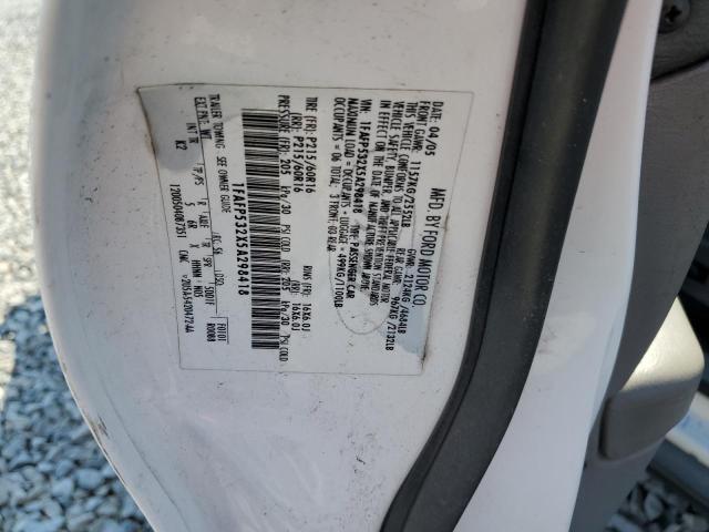 Photo 10 from auction – 2005 FORD TAURUS SE with VIN 1FAFP532X5A298418