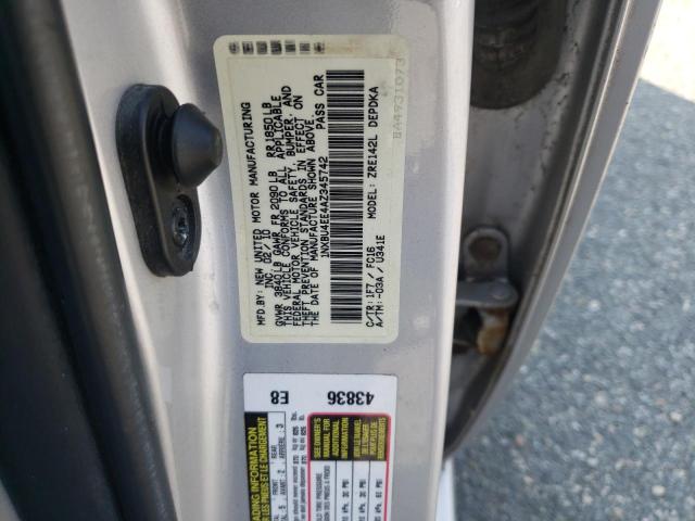 Photo 10 from auction – 2010 TOYOTA COROLLA BA with VIN 1NXBU4EE4AZ345742