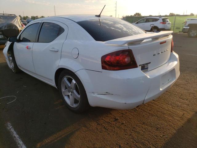 Photo 3 from auction – 2013 DODGE AVENGER SE with VIN 1C3CDZAG0DN769578