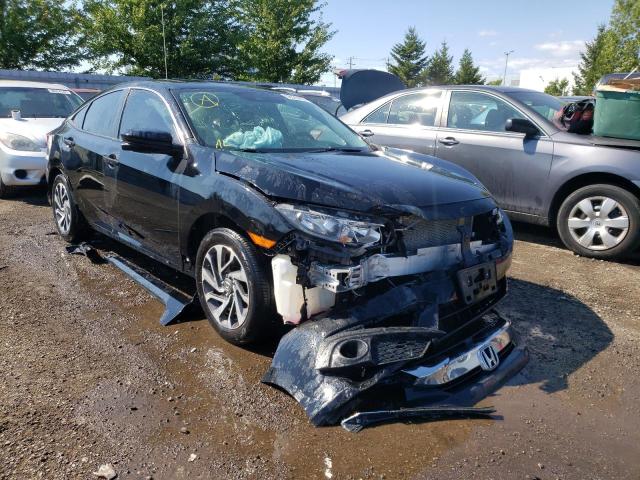 HONDA CIVIC EX 2018 with VIN 2HGFC2F83JH032305 - Photo from auction