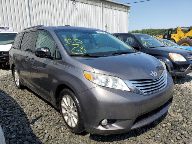 TOYOTA SIENNA XLE 2012 with VIN 5TDYK3DC7CS196555 - Photo from auction
