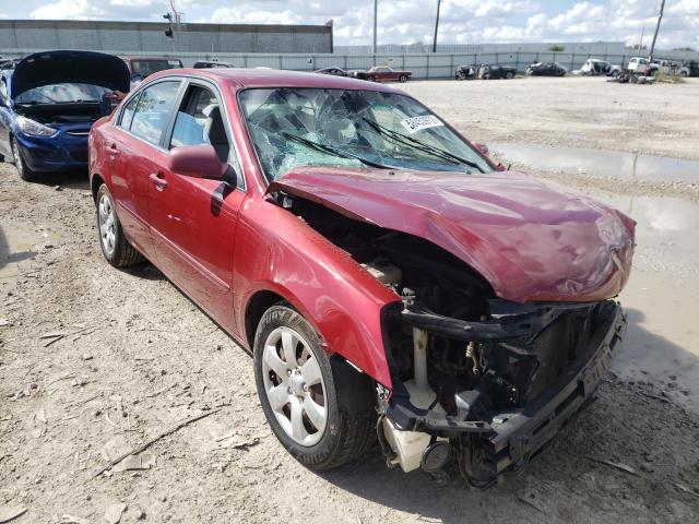 KIA OPTIMA LX 2008 with VIN KNAGE123785200382 - Photo from auction