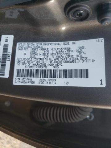 Photo 10 from auction – 2012 TOYOTA TUNDRA DOU with VIN 5TFUM5F19CX030712