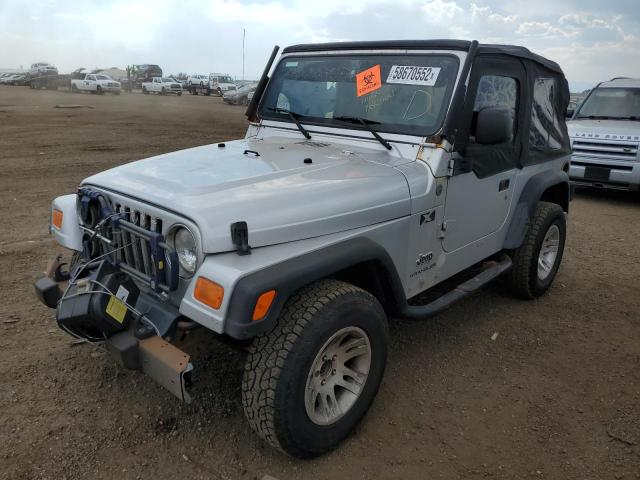 Photo 2 from auction – 2004 JEEP WRANGLER X with VIN 1J4FA39S24P758135