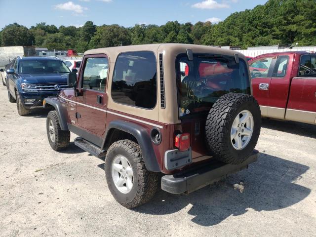 Photo 3 from auction – 2001 JEEP WRANGLER / with VIN 1J4FA49S61P364722