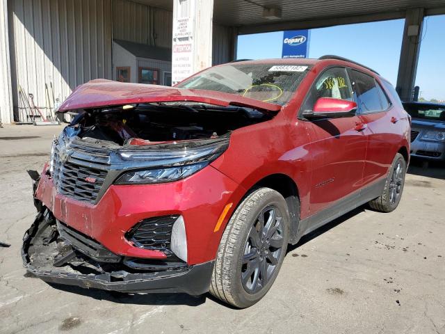Photo 2 from auction – 2022 CHEVROLET EQUINOX RS with VIN 2GNAXWEV8N6136468