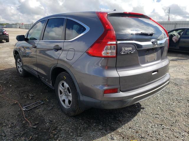 Photo 3 from auction – 2016 HONDA CR-V LX with VIN 2HKRM3H36GH501936
