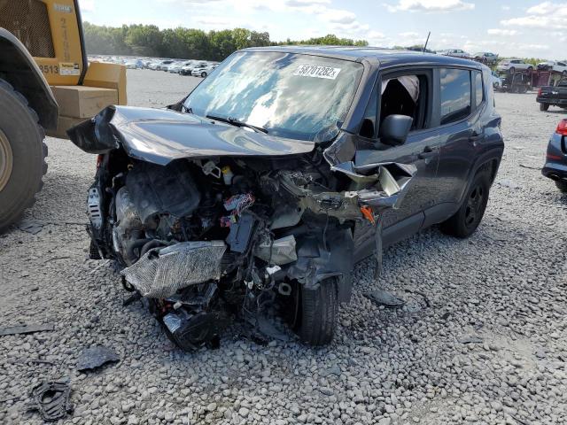 Photo 2 from auction – 2018 JEEP RENEGADE S with VIN ZACCJBAB8JPJ52347