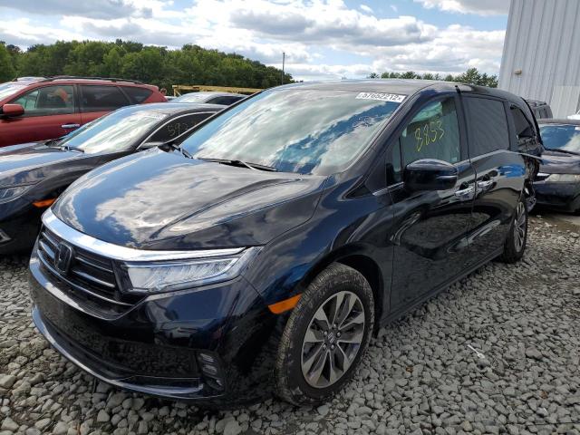 Photo 2 from auction – 2022 HONDA ODYSSEY with VIN 5FNRL6H72NB028667