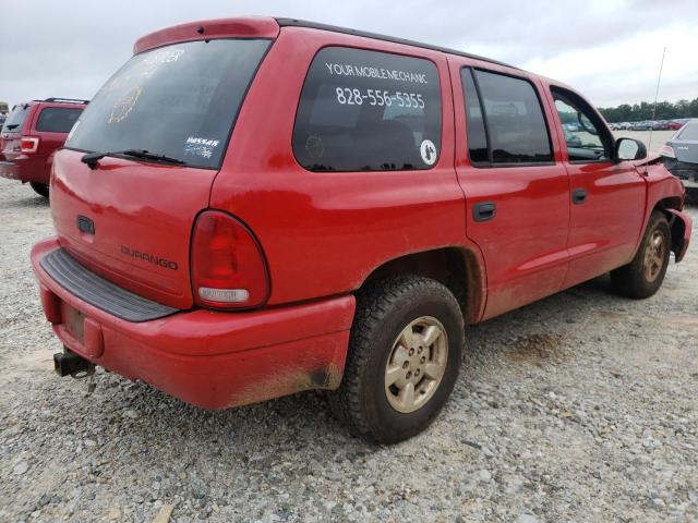 Photo 4 from auction – 2002 DODGE DURANGO SP with VIN 1B4HR38N02F109369