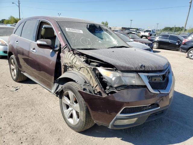 Photo 1 from auction – 2010 ACURA MDX TECHNO with VIN 2HNYD2H46AH502822