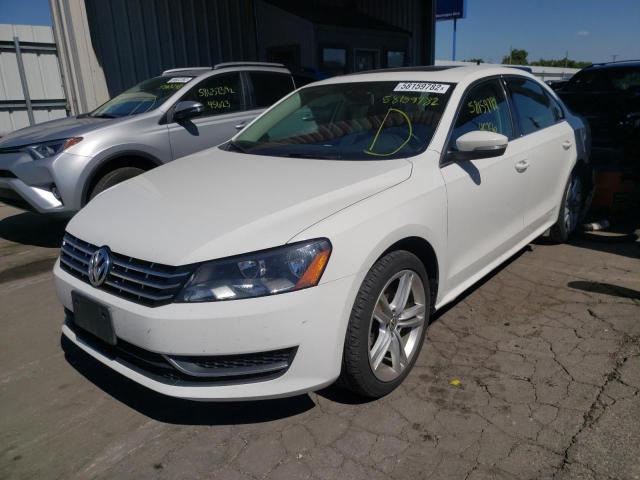 Photo 2 from auction – 2014 VOLKSWAGEN PASSAT SE with VIN 1VWBN7A34EC040659