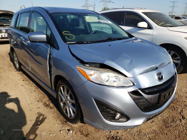 MAZDA 5 2012 with VIN JM1CW2DL5C0141159 - Photo from auction