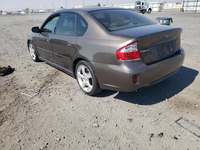 Photo 3 from auction – 2008 SUBARU LEGACY 2.5 with VIN 4S3BL626387212477