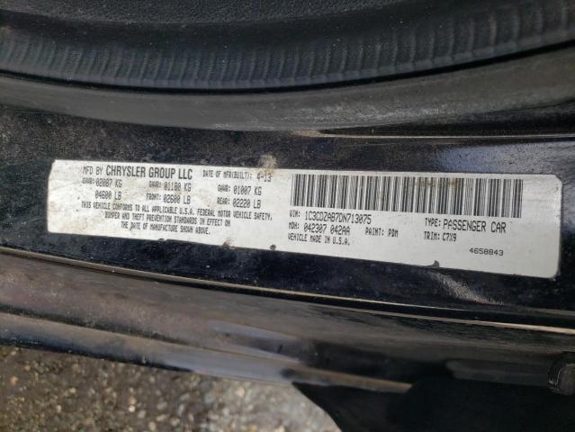 Photo 10 from auction – 2013 DODGE AVENGER SE with VIN 1C3CDZAB7DN713075