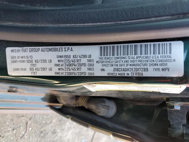 Фото 10 с аукциона – 2014 FIAT 500L TREKK с VIN ZFBCFADH2EZ017289