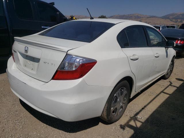 Photo 4 from auction – 2012 HONDA CIVIC HYBR with VIN JHMFB4F27CS010083