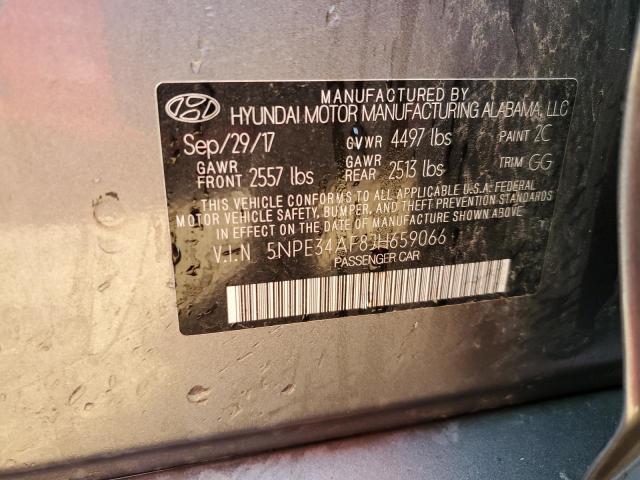 Photo 10 from auction – 2018 HYUNDAI SONATA SPO with VIN 5NPE34AF8JH659066