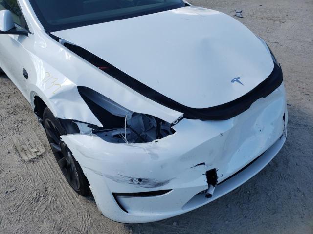 Photo 9 from auction – 2022 TESLA MODEL Y with VIN 7SAYGAEE4NF400227
