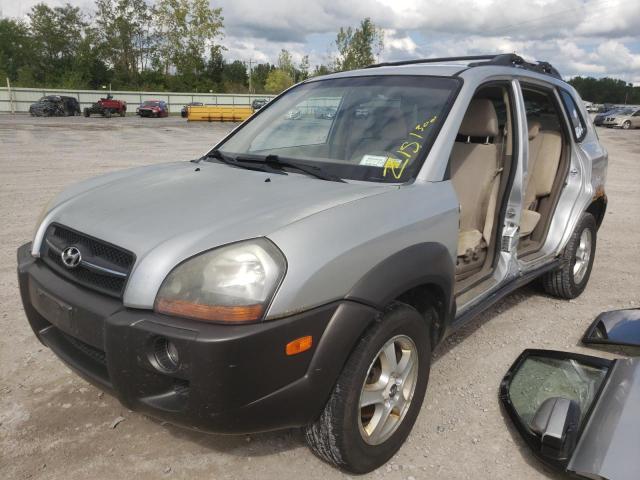 Photo 2 from auction – 2008 HYUNDAI TUCSON SE with VIN KM8JN72D98U896877
