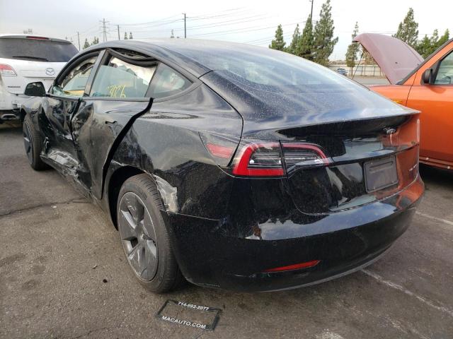 Photo 3 from auction – 2022 TESLA MODEL 3 with VIN 5YJ3E1EB8NF190380