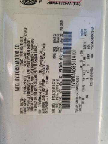 Photo 10 from auction – 2011 FORD MUSTANG with VIN 1ZVBP8AM5B5114101