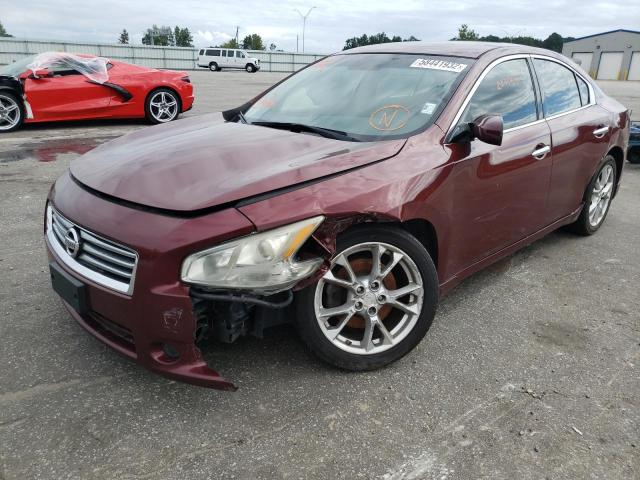 Photo 2 from auction – 2012 NISSAN MAXIMA S with VIN 1N4AA5AP0CC846499