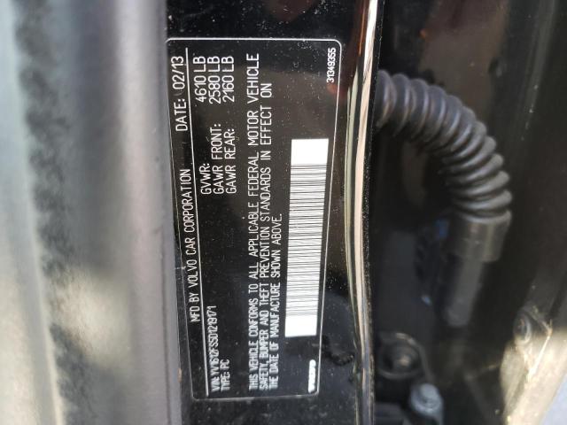 Photo 10 from auction – 2013 VOLVO S60 T5 with VIN YV1612FS5D1219171