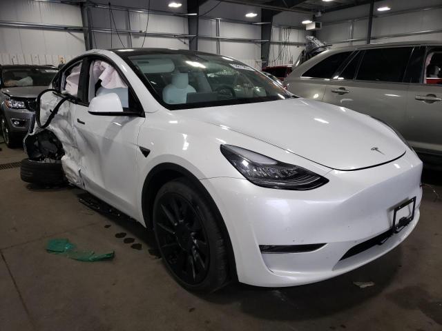 TESLA MODEL Y 2021 with VIN 5YJYGDEE5MF294125 - Photo from auction