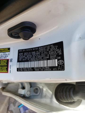 Photo 10 from auction – 2015 TOYOTA COROLLA L with VIN 2T1BURHE6FC264324