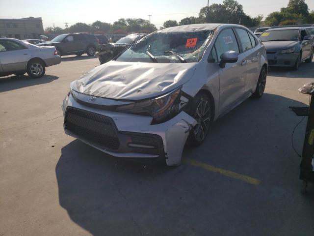 Photo 2 from auction – 2021 TOYOTA COROLLA SE with VIN 5YFS4MCE5MP068172