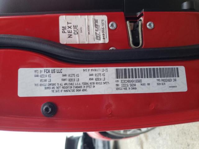 Photo 10 from auction – 2016 CHRYSLER 300 S with VIN 2C3CCABGXGH165665
