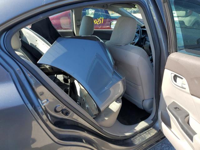 Photo 6 from auction – 2012 HONDA CIVIC LX with VIN 19XFB2F55CE034868