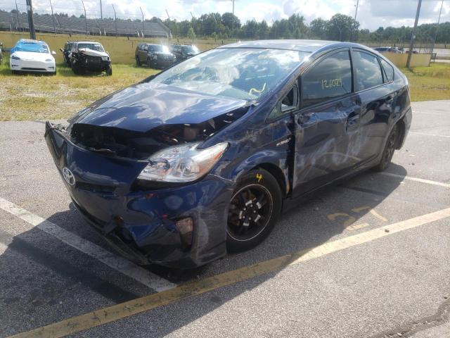 Photo 2 from auction – 2012 TOYOTA PRIUS with VIN JTDKN3DU1C1553702