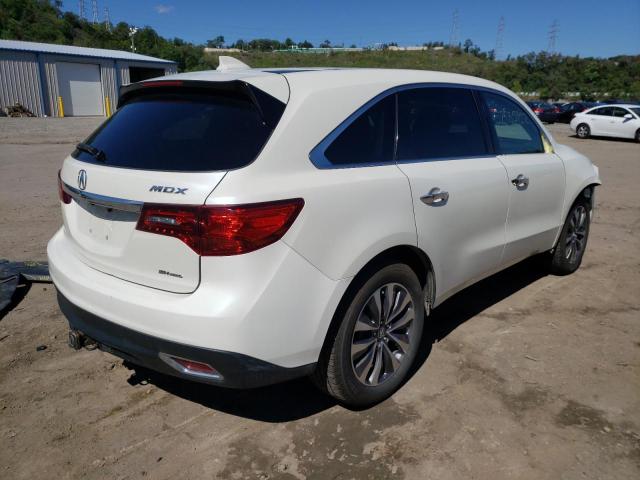 Photo 4 from auction – 2016 ACURA MDX TECHNO with VIN 5FRYD4H48GB043808
