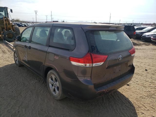 Photo 3 from auction – 2013 TOYOTA SIENNA with VIN 5TDZK3DC7DS291459