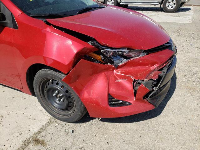 Photo 9 from auction – 2018 TOYOTA COROLLA L with VIN 2T1BURHE7JC104719