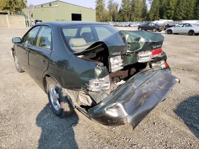 Photo 3 from auction – 1999 LEXUS ES 300 with VIN JT8BF28G0X0208120