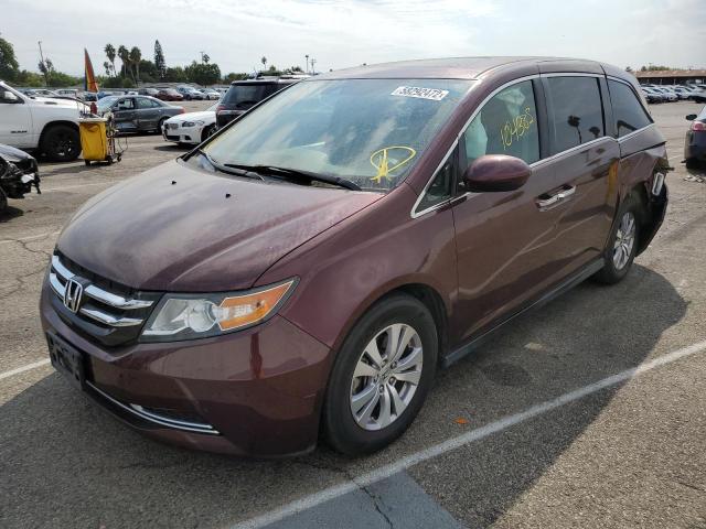 Photo 2 from auction – 2015 HONDA ODYSSEY EX with VIN 5FNRL5H65FB104224
