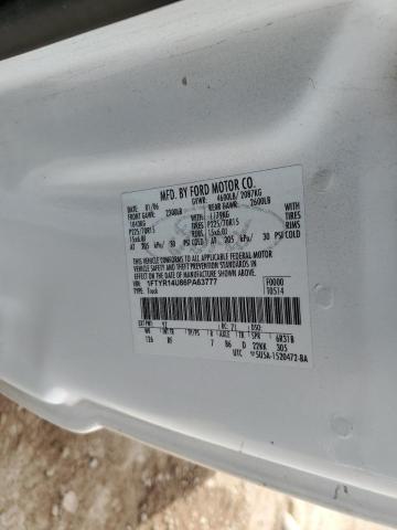 Photo 10 from auction – 2006 FORD RANGER SUP with VIN 1FTYR14U86PA63777