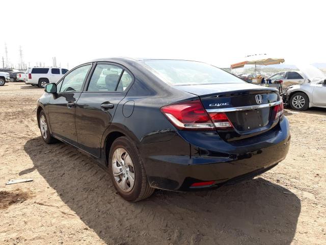 Photo 3 from auction – 2013 HONDA CIVIC LX with VIN 2HGFB2F52DH565422