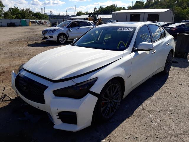 Photo 2 from auction – 2017 INFINITI Q50 RED SP with VIN JN1FV7AR5HM871386