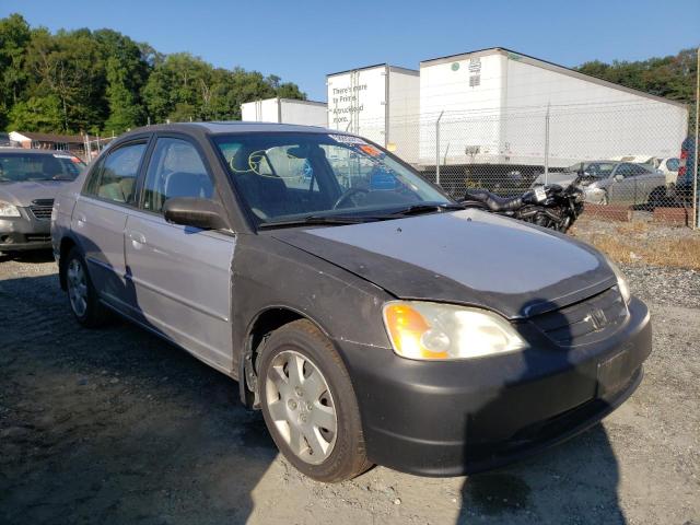 HONDA CIVIC EX 2002 with VIN 1HGES26812L045475 - Photo from auction