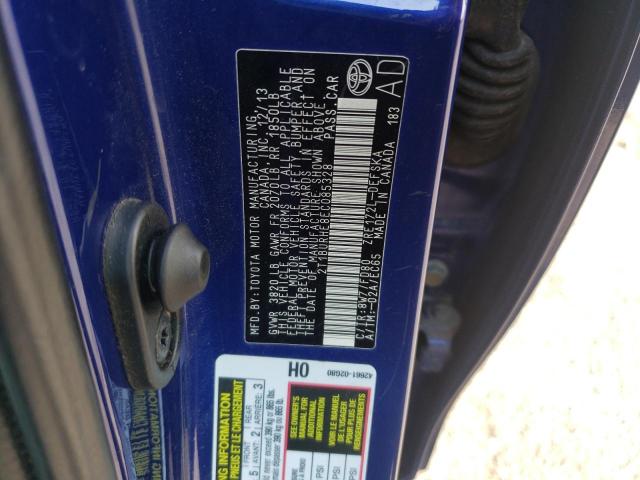 Photo 10 from auction – 2014 TOYOTA COROLLA L with VIN 2T1BURHE8EC085328
