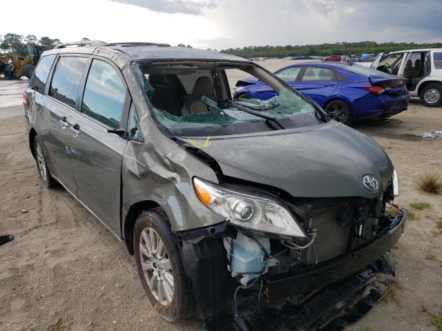 TOYOTA SIENNA XLE 2011 with VIN 5TDYK3DC2BS028269 - Photo from auction